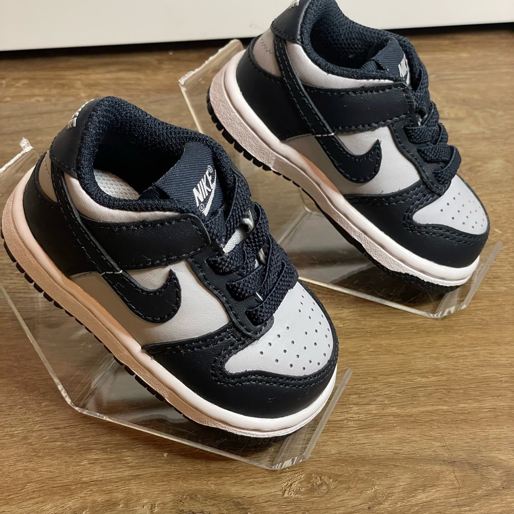New With No Box Nike Dunk Low TDE Georgetown Grey/Navy Size 3C - Picture 1 of 10